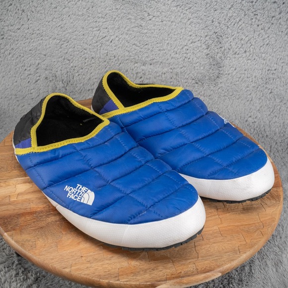 The North Face Shoes - The North Face Men's ThermoBall Traction Mule V Slippers Blue & Black Size 13 US
